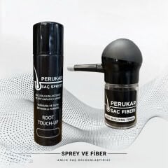 PERUKAR SAÇ SPREYİ VE FİBER KİTİ